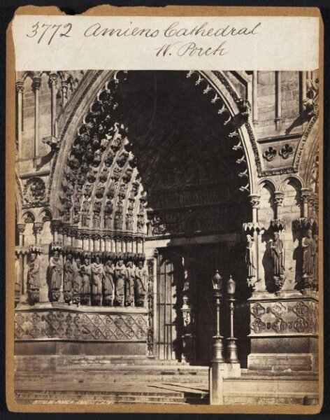Francis Frith, Amiens Cathedral W. Porch