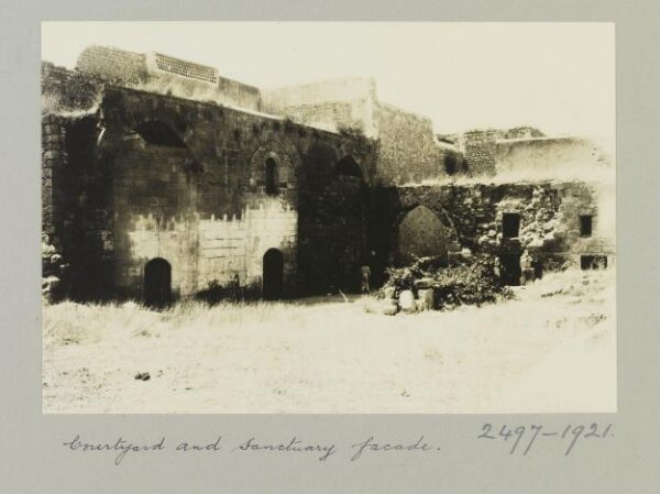 K.A.C. Creswell, The Courtyard of the Madrasa of Khan Tulun, Aleppo