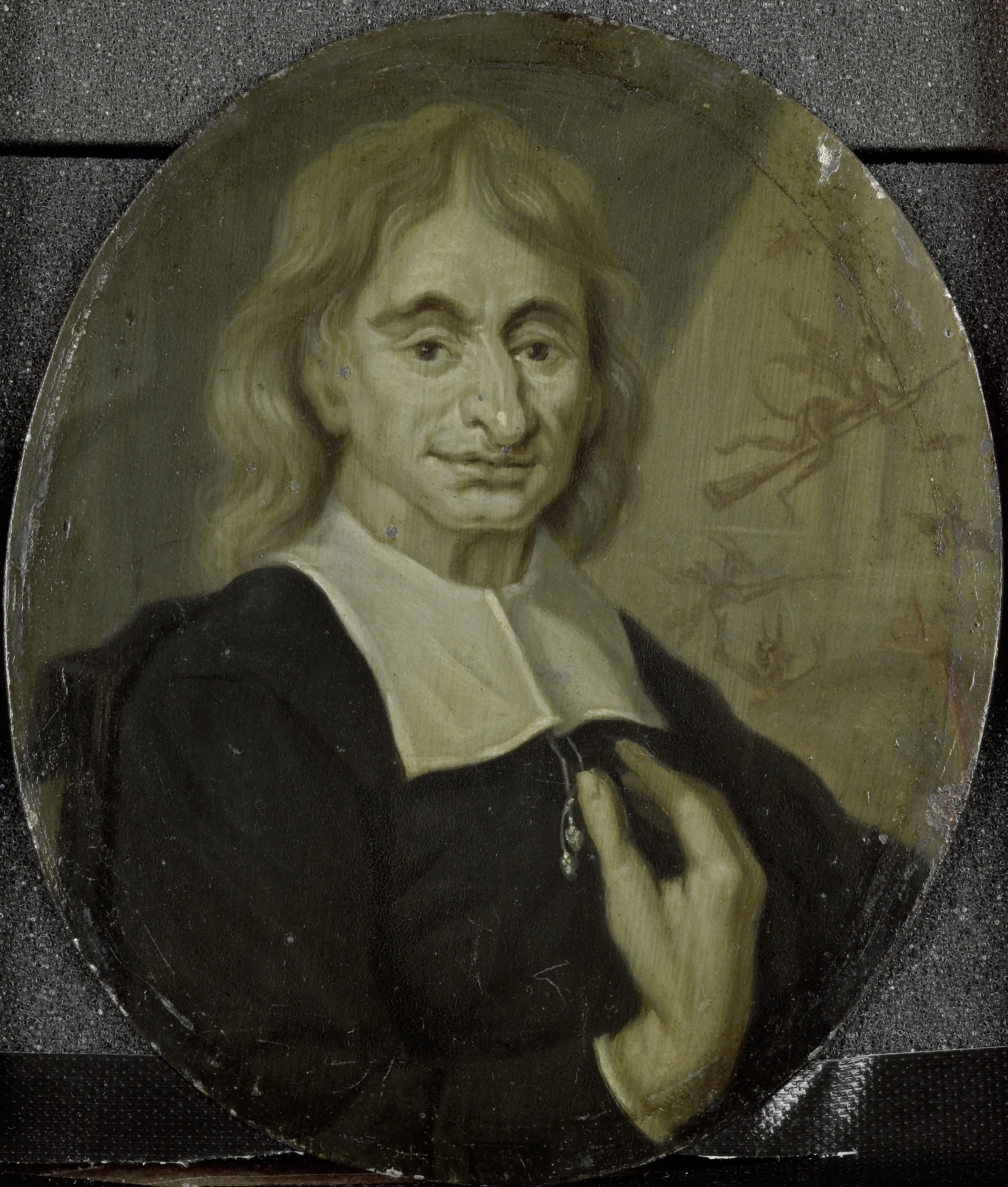 Arnoud van Halen, Portrait of Balthasar Bekker, Clergyman and Man of Letters in Amsterdam