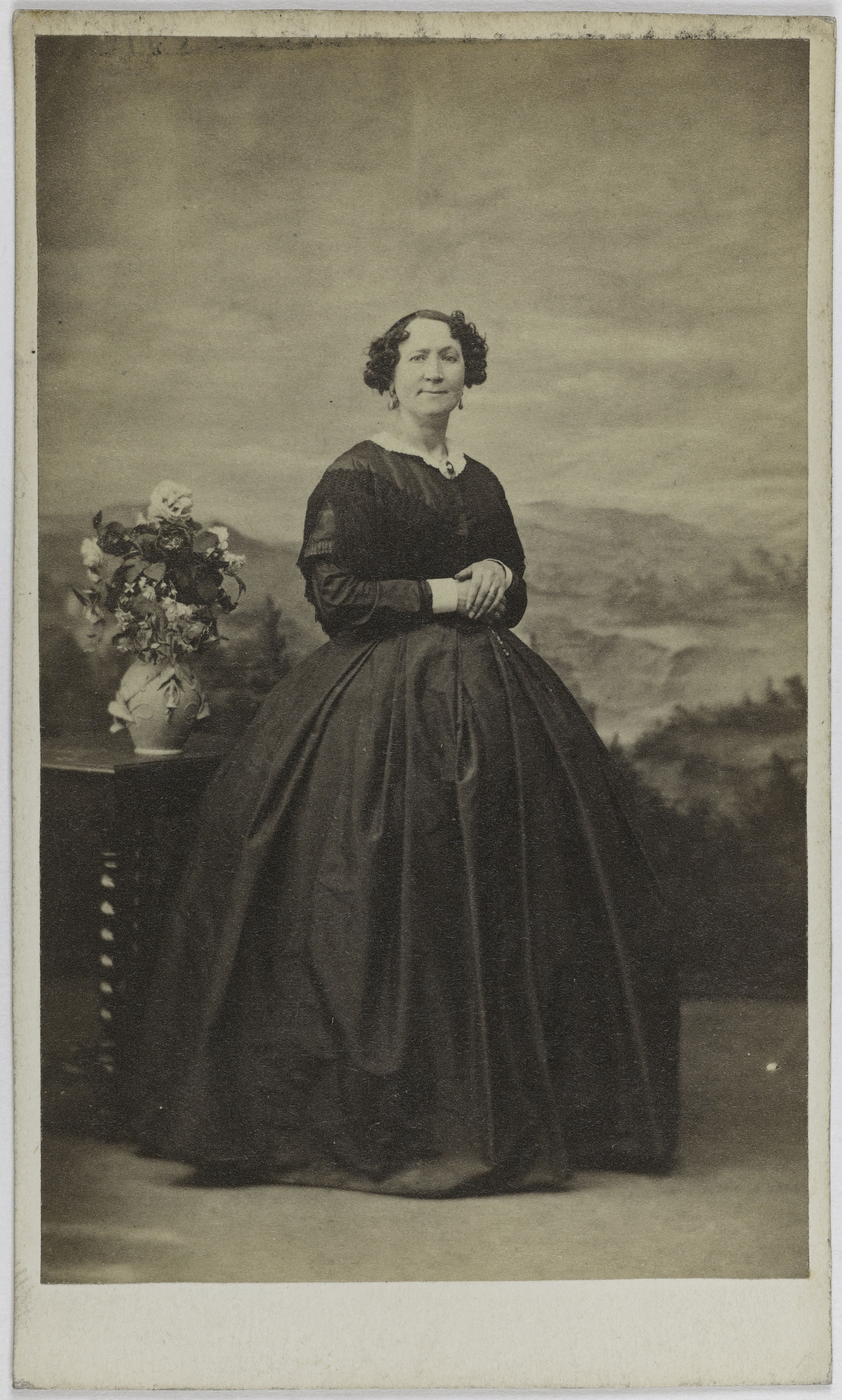 Anonyme, Portrait de Postel Victorine, (actrice)