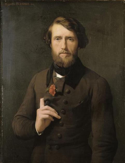 Hippolyte Flandrin, Portrait du comte Félix d'Arjuzon (1800-1874)