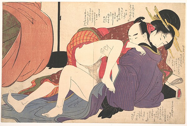 Kitagawa Utamaro, Erotic Print