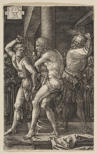 Albrecht Dürer, Flagellation of Christ, from "The Passion"