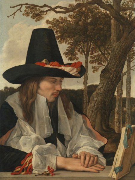 anonymous, A Man Reading