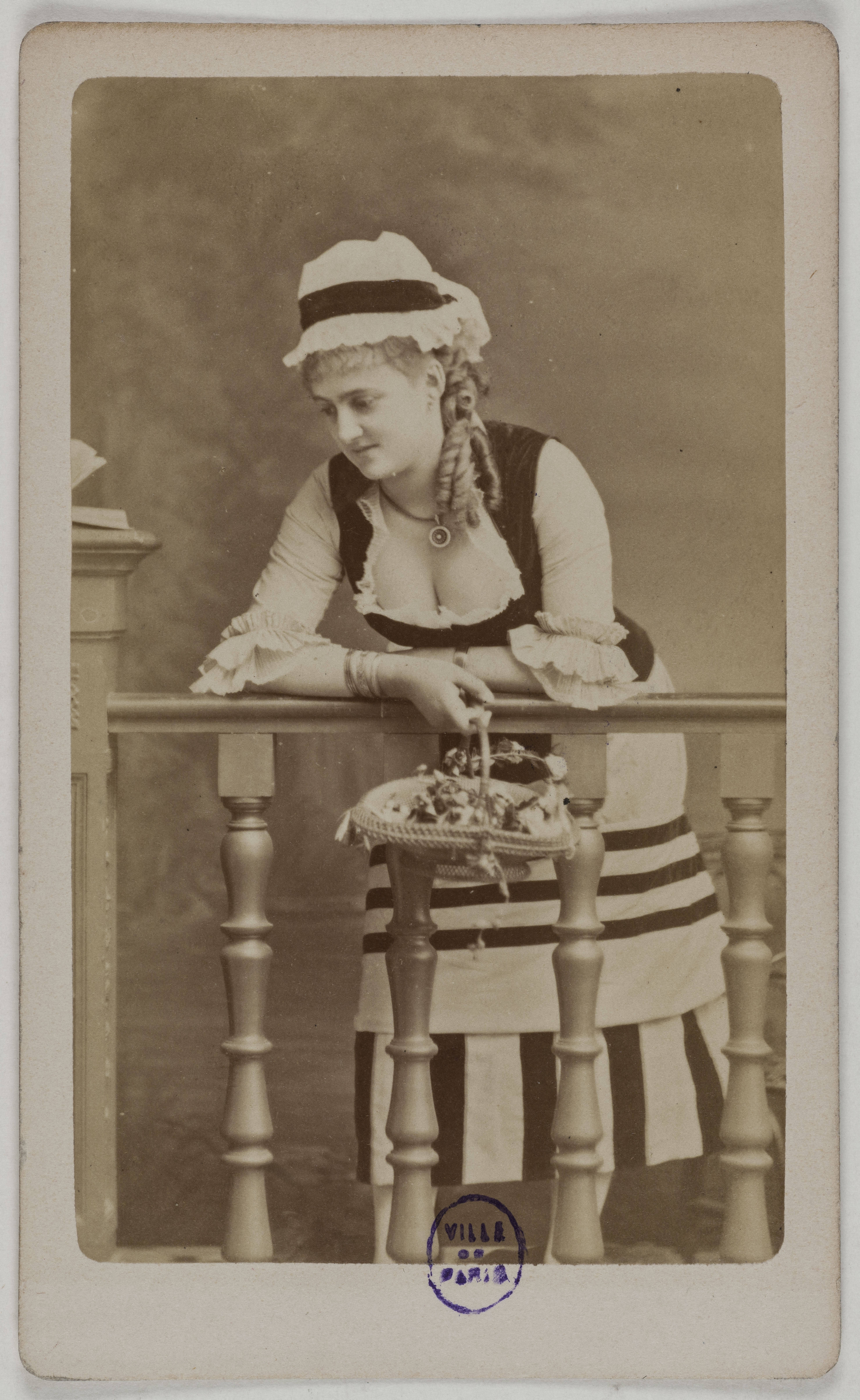 Anonyme, Portrait de Deligny Berthe, (actrice)