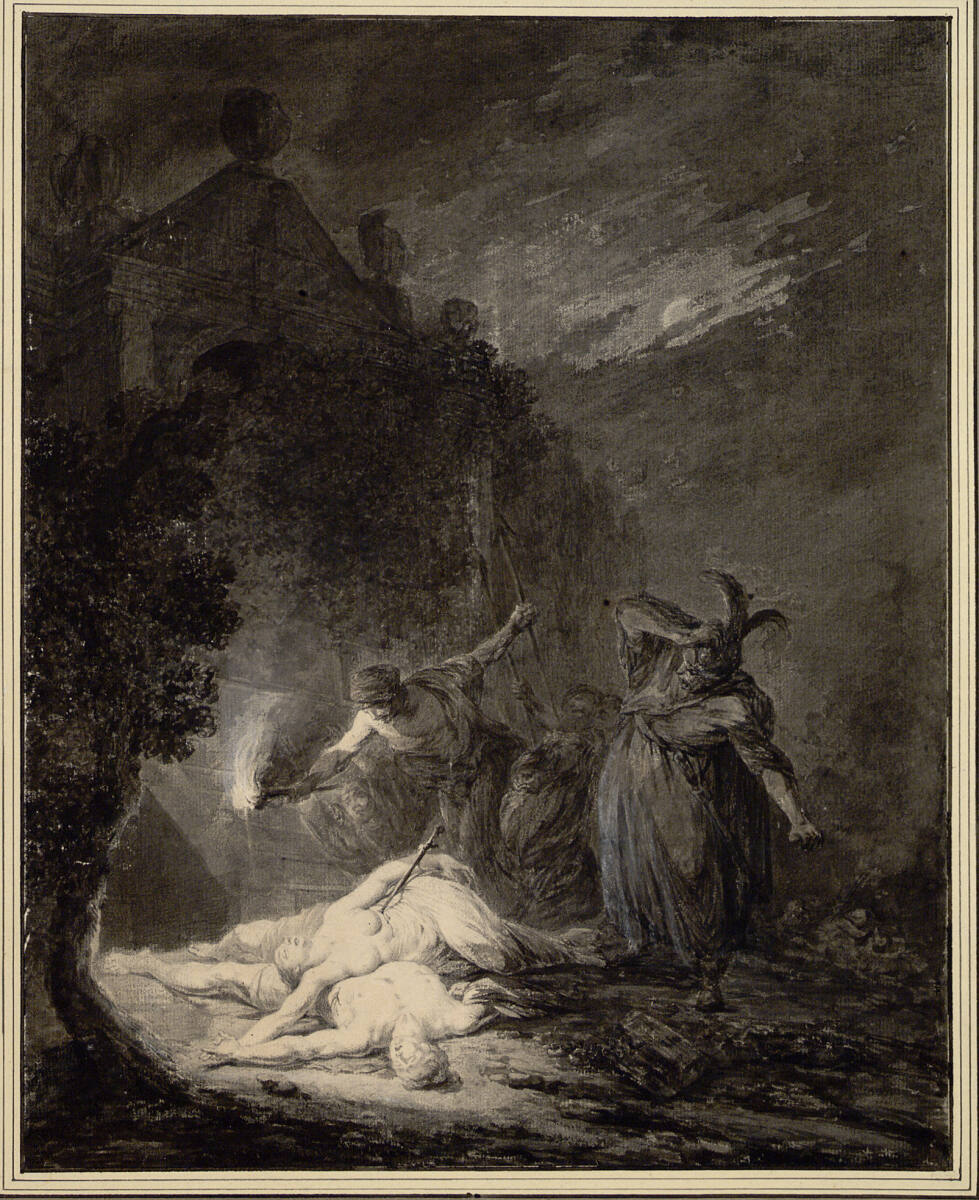 Anonym, Der Tod von Pyramus und Tisbe