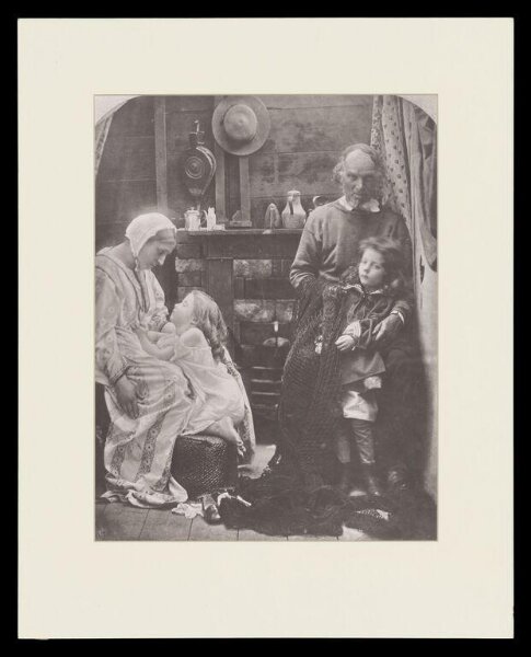 Cameron, Julia Margaret, Three Fishers went  sailing out into the West