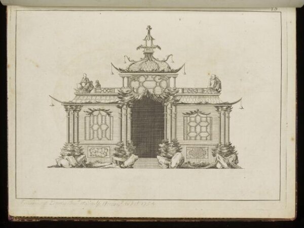 Matthias Darly, A New Book of Chinese Designs Calculated to Improve the present Taste etc.