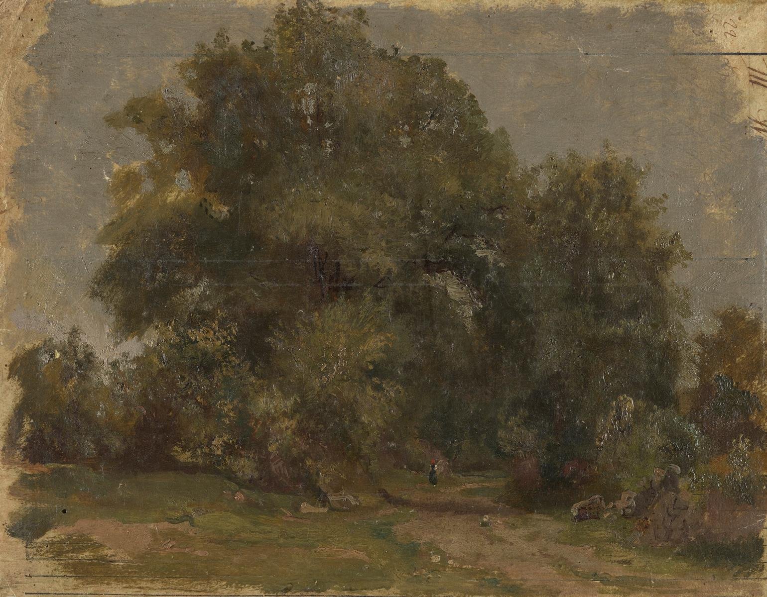 Carl Krüger (Maler), Waldlandschaft
