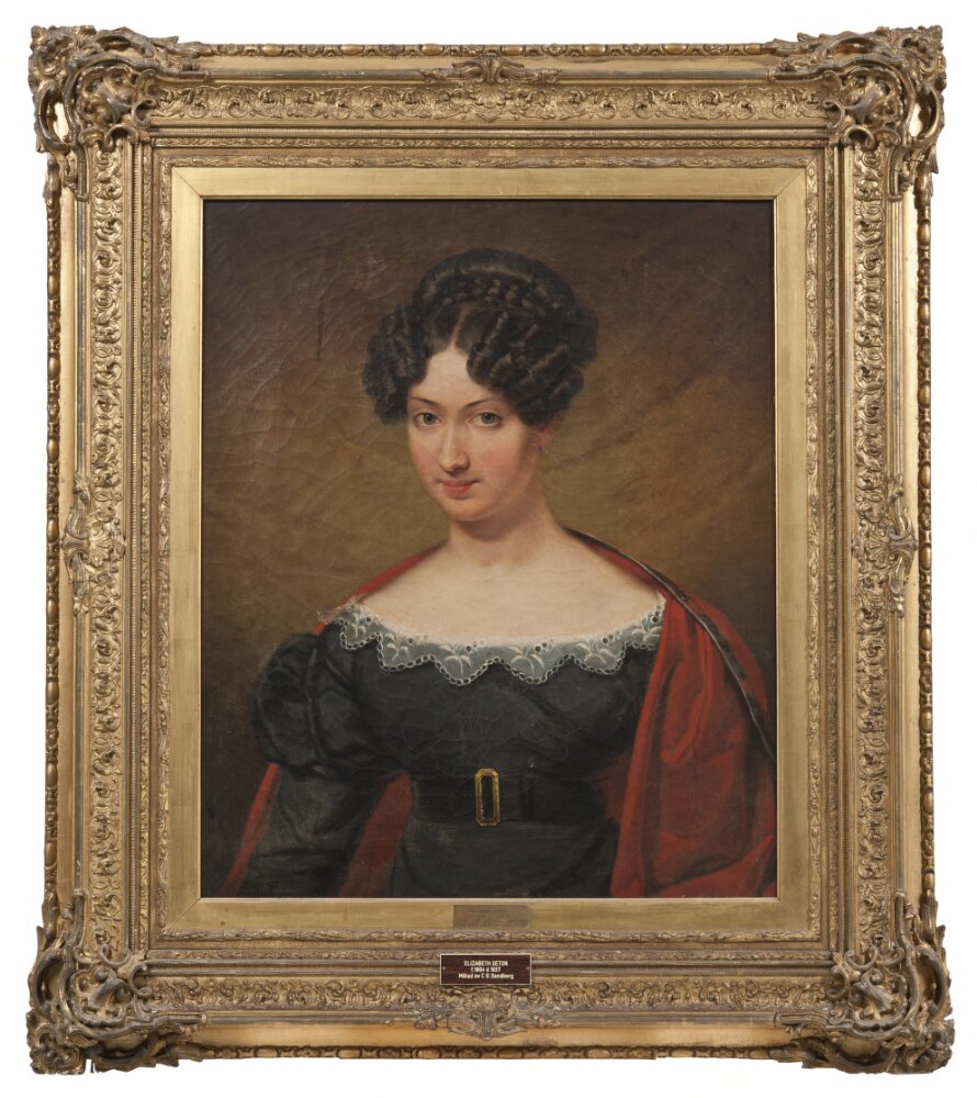 Johan Gustaf Sandberg, Elizabeth Seton (1804-1827), stiftsjungfru, sondotter till Alexander Baron Seton