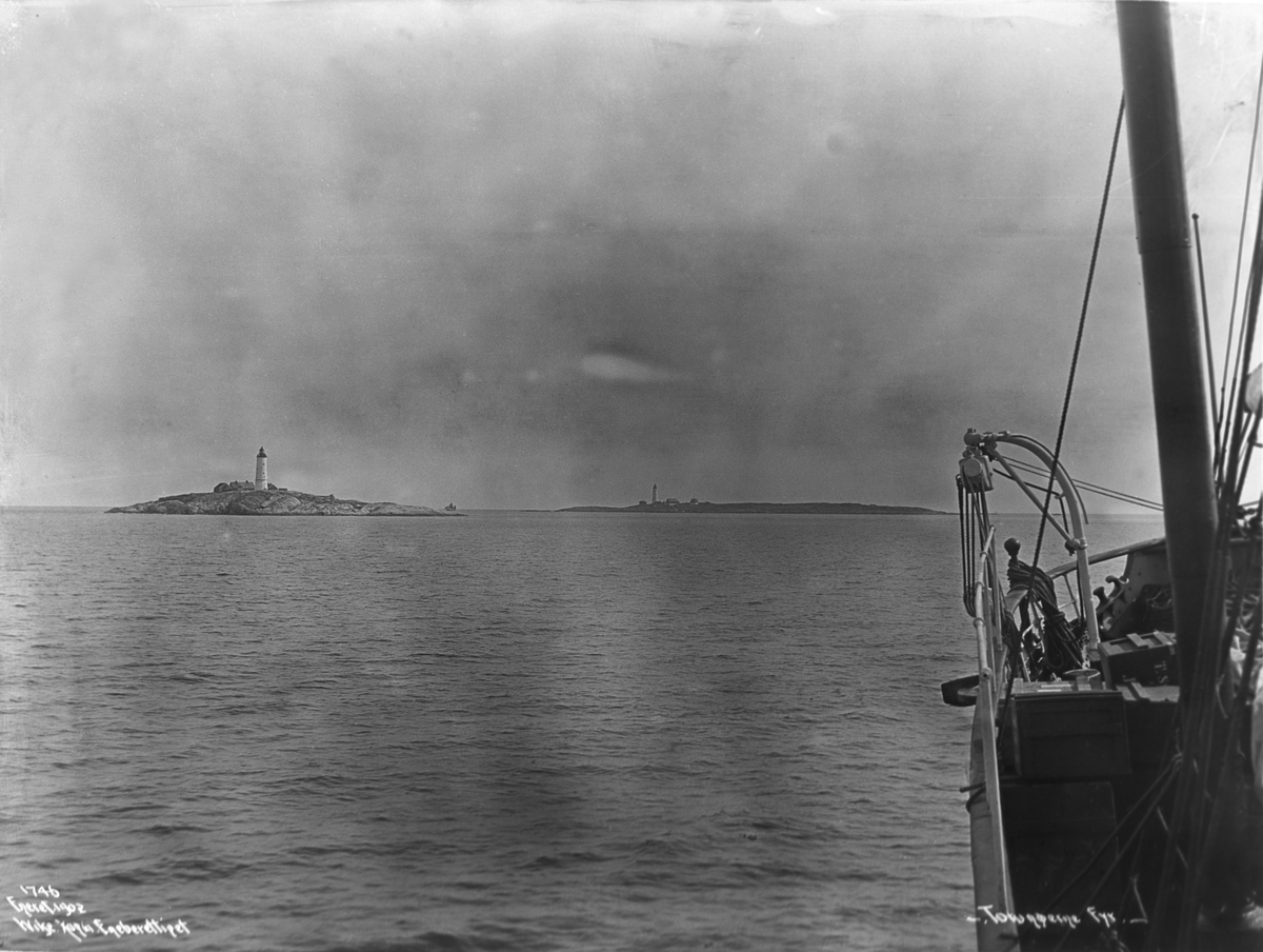 Anders Beer Wilse, Prot: Arendal - Torungerne Fyr 1. Aug. 1902