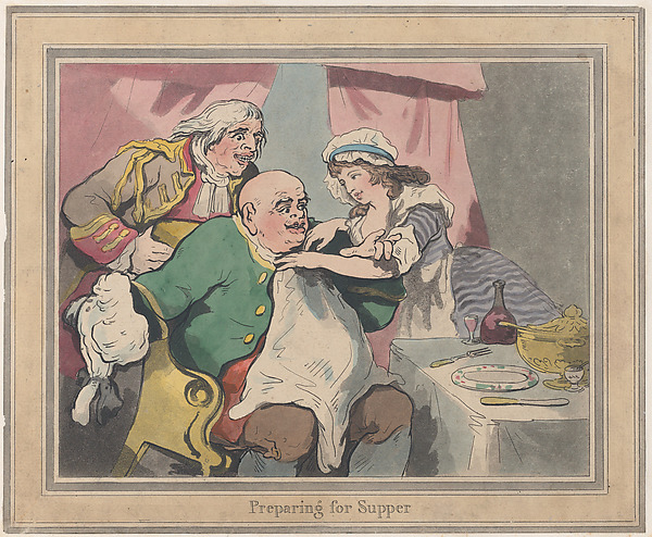 Thomas Rowlandson, Preparing for Supper