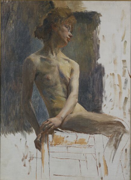 Carl Wilhelmson, Modellstudie