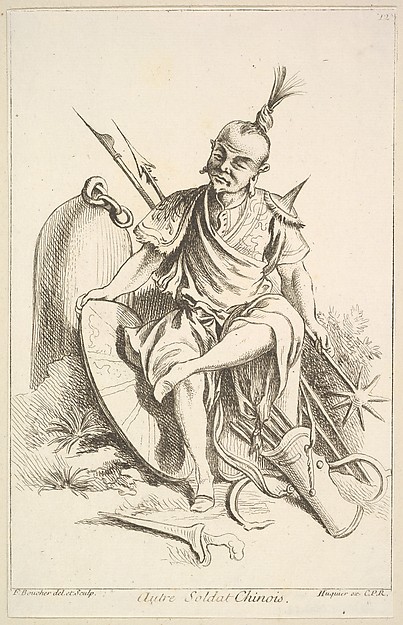 François Boucher, Other Chinese Soldier