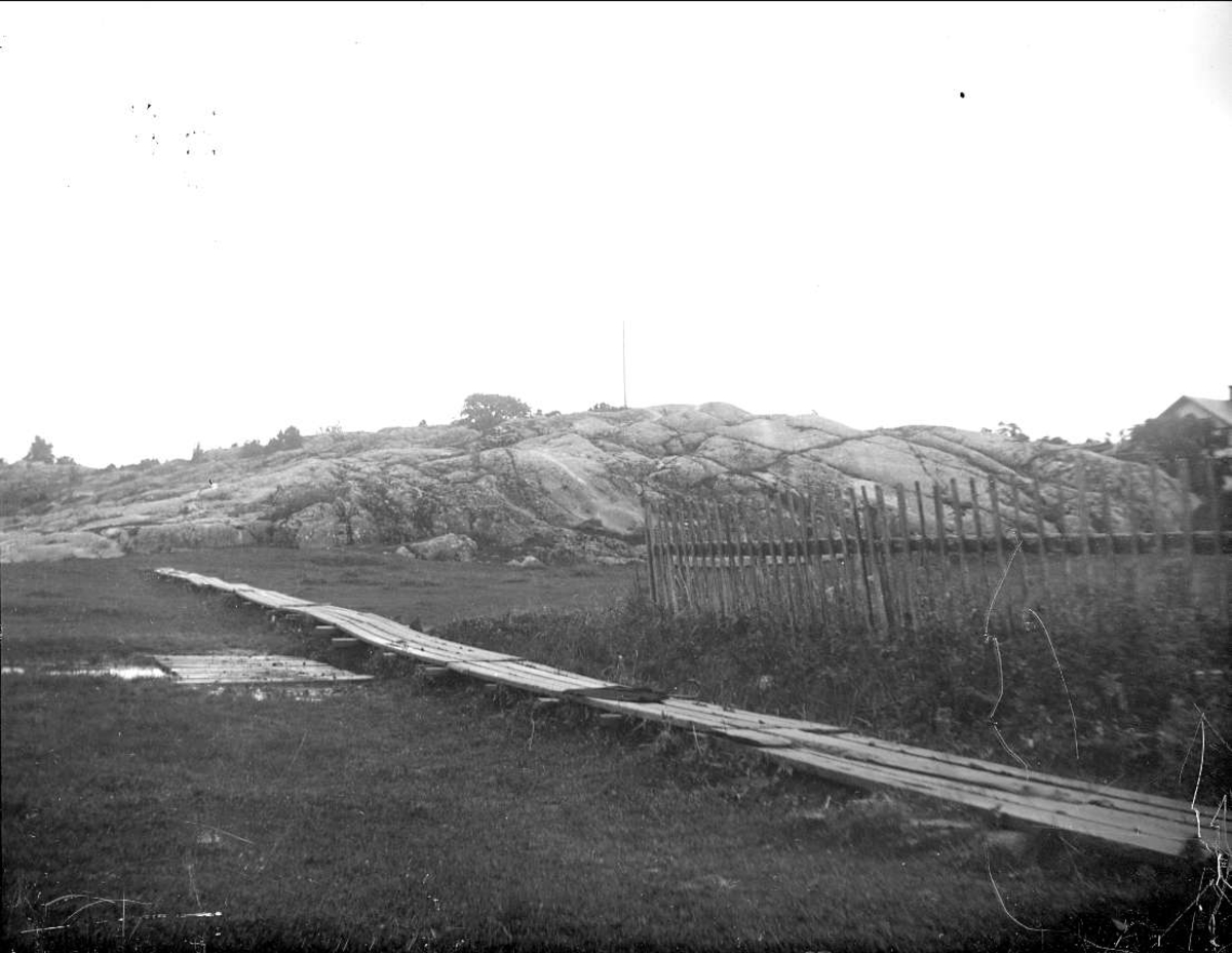 August Fredrik Schagerström, Berghäll i Östhammar, Uppland i augusti 1921