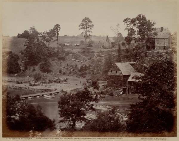 Alexander Gardner, Jericho Mills, North Anna, Virginia