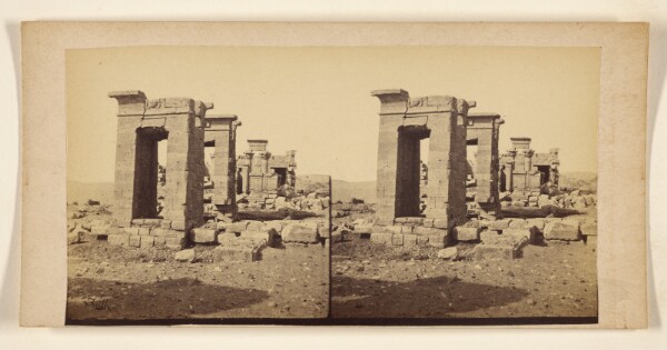 Francis Frith, [The Temple of Dabod. Imbia.]