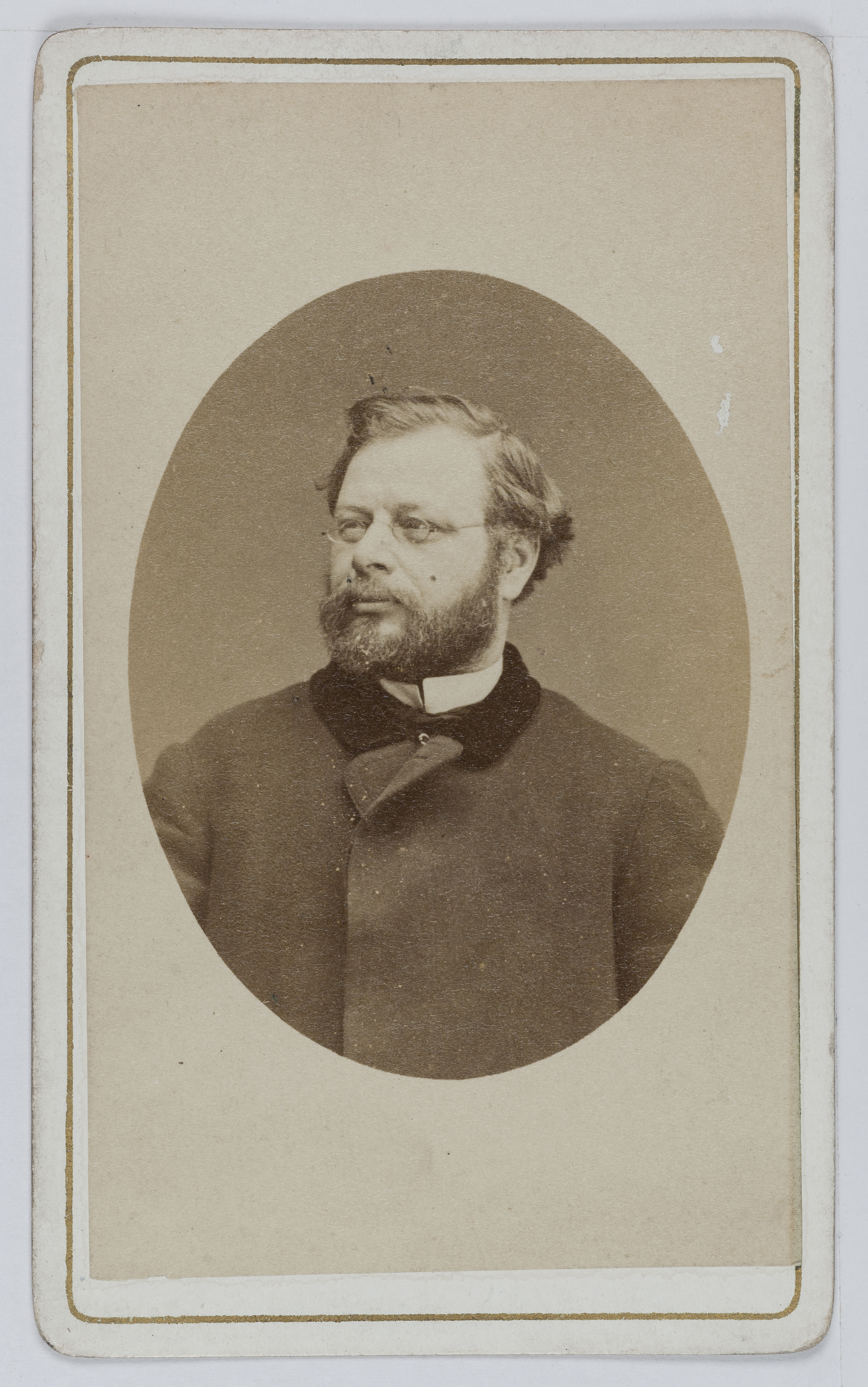 Anonyme, Portrait de Charles Louis Quentin (1826-1904), journaliste participant à la Commune de Paris en 1871.