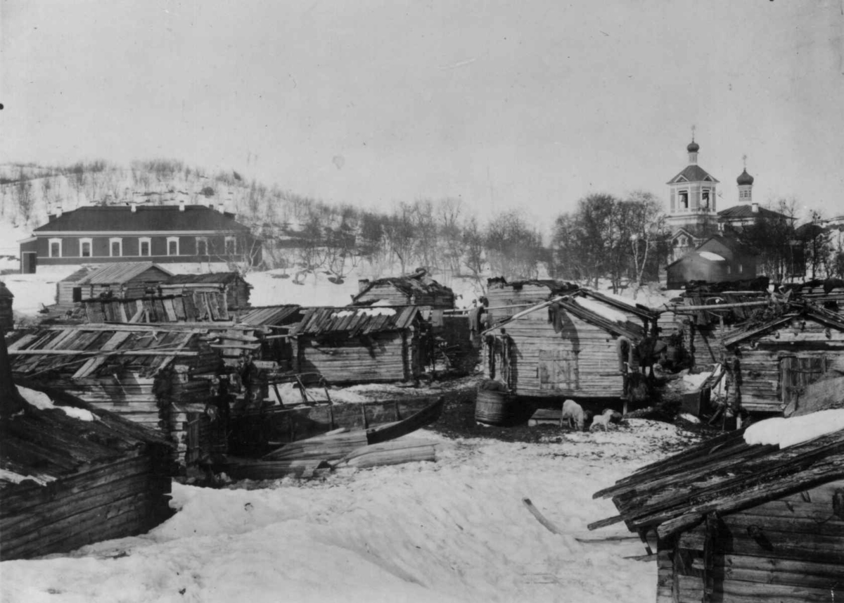 Ellisif Rannveig Wessel, Kirken og bebyggelse i Boris Gleb, Russland, før 1900.