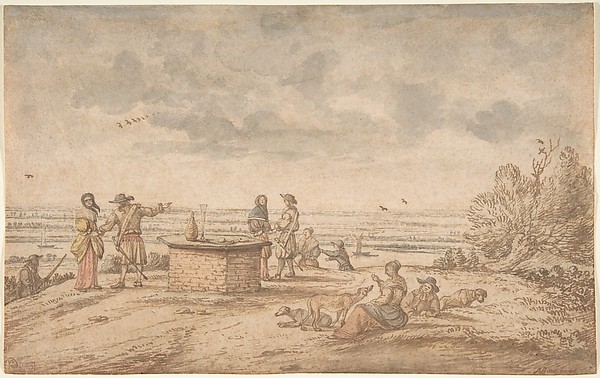 Anthonie van Borssom, Elegant Party on the Tafelberg