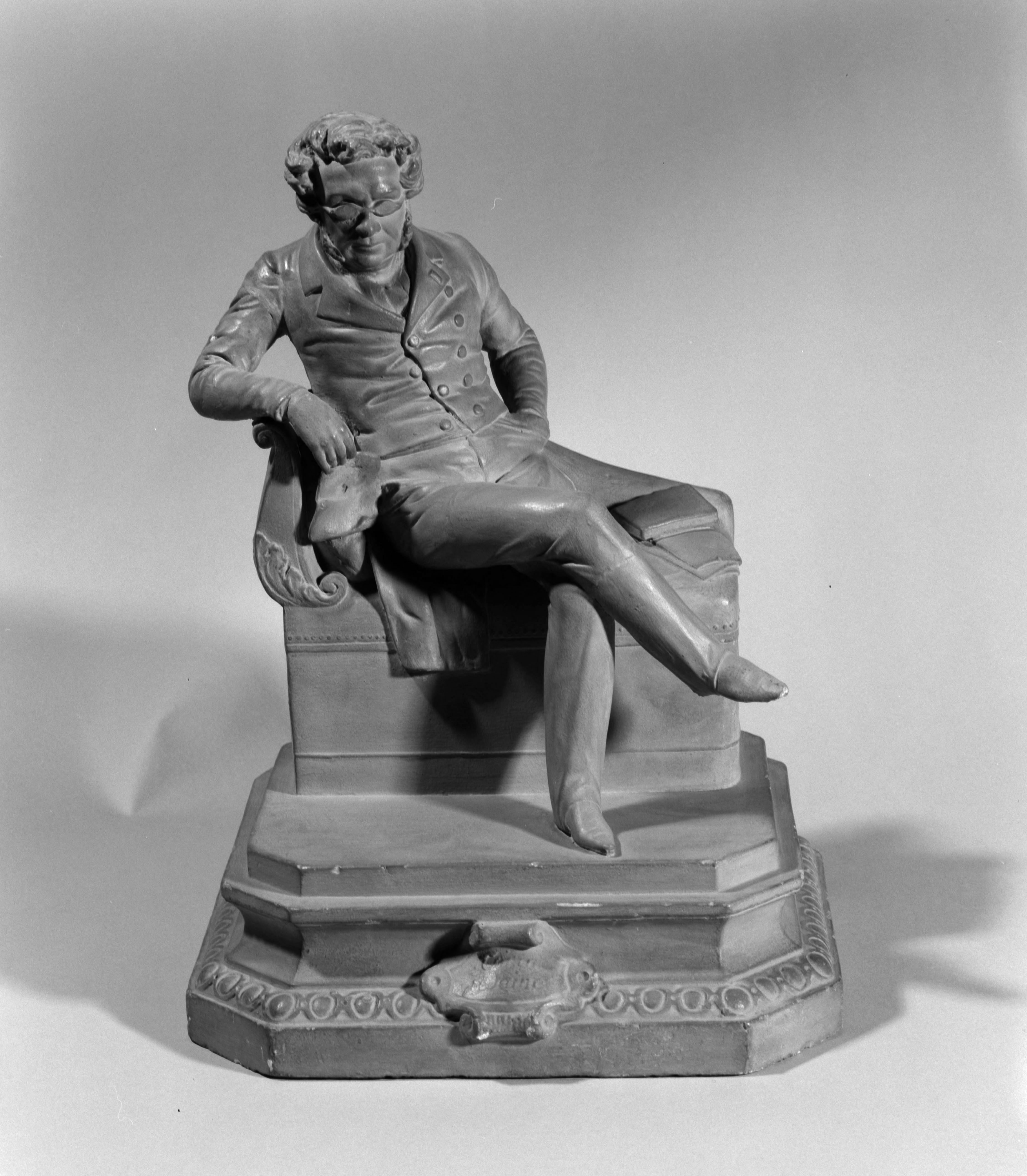 Jean Pierre Dantan, Portrait sérieux de Laurent Cunin dit Cunin-Gridaine (1778-1858), homme politique.