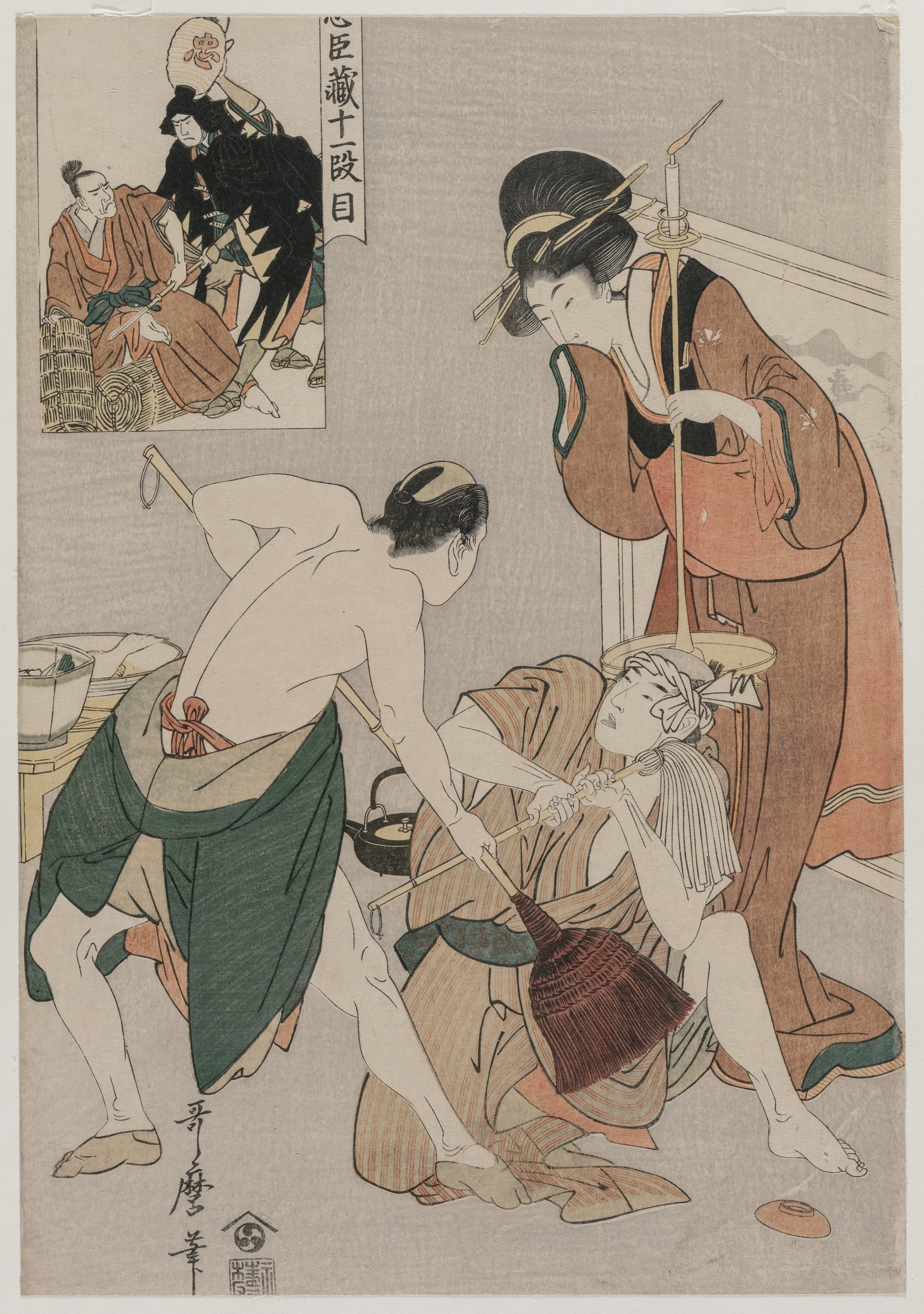 Kitagawa Utamaro, Chushingura: Act XI of The Storehouse of Loyalty