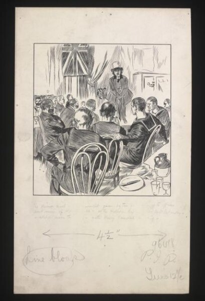 Unknown, At the Holborn with Harry Randall