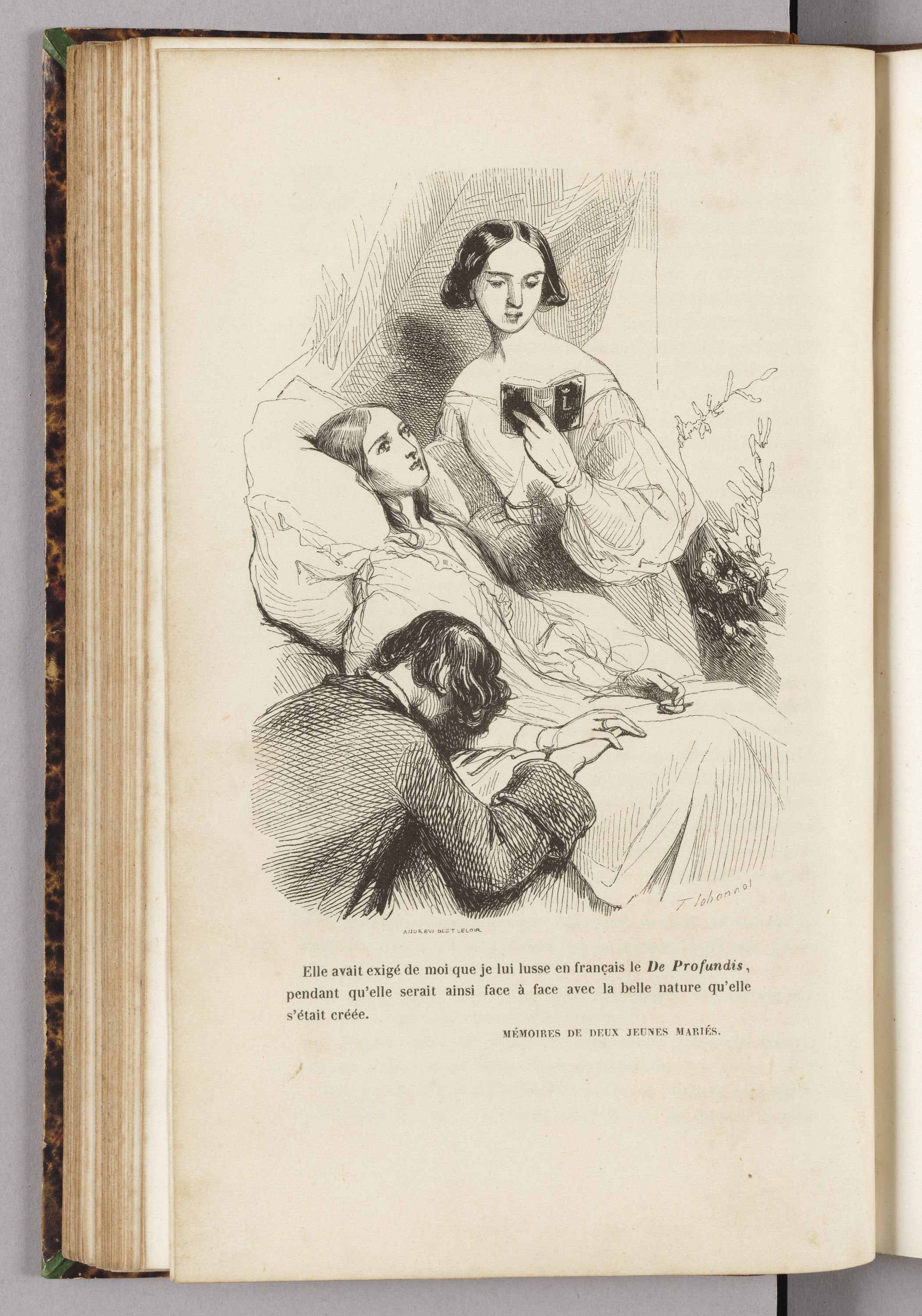 Honoré de Balzac, Louise de Chaulieu sur son lit de mort