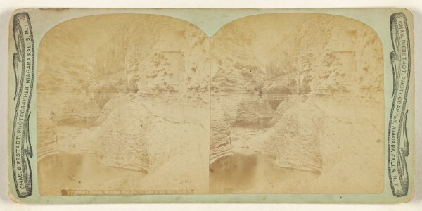 Charles Bierstadt, Artist's Dream, Watkins Glen - On the Line of the Erie Railway.