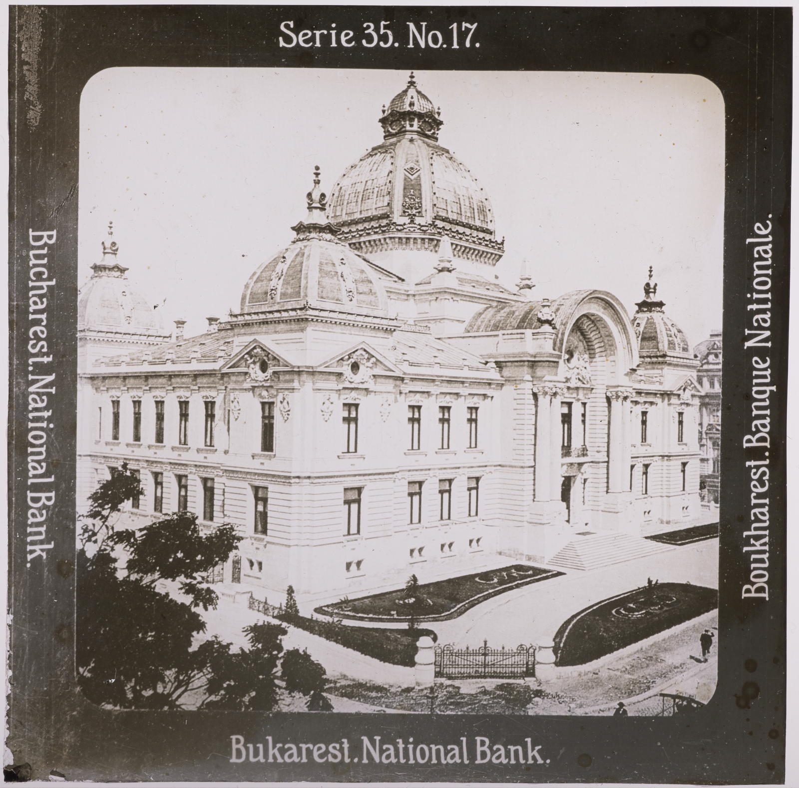 Desconegut, Bukarest. National Bank Projection für Alle