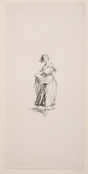 F. Hendriksen, Dansende Italienerinde