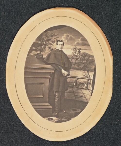 Unknown, [Portrait of young man in military dress]