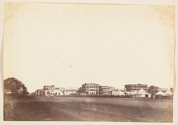 Unknown, [A View in Calcutta Including the Buildings of Payne and Co., the Mountain Hotel, and Scott and Co.]