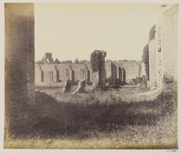 Parker, John Henry, Circi - Part of the Portico of the Circus Maxentius, A.D. 310.