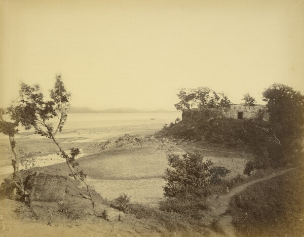 Felice Beato, Exterior of the Marine Redout. The first Fort captured on the 10 of June