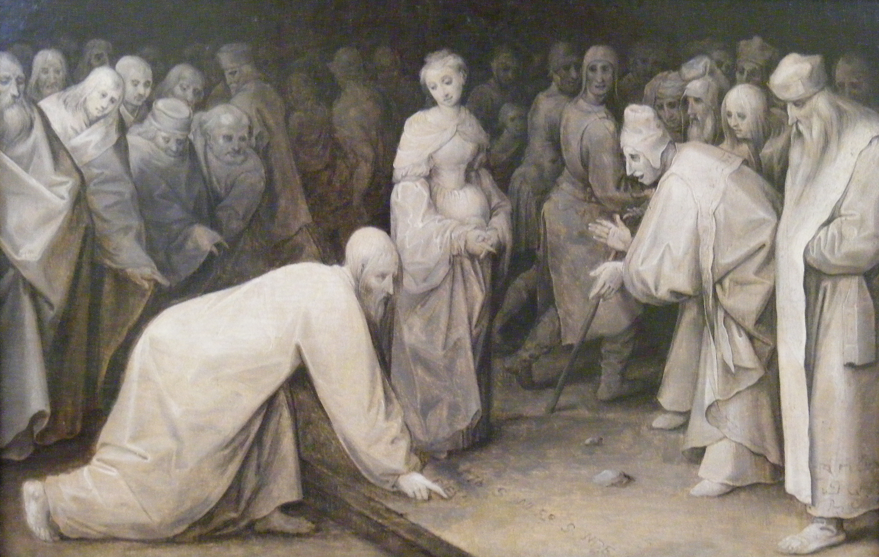 Jan Brueghel the Elder, Christ and the Woman Taken in Adultery