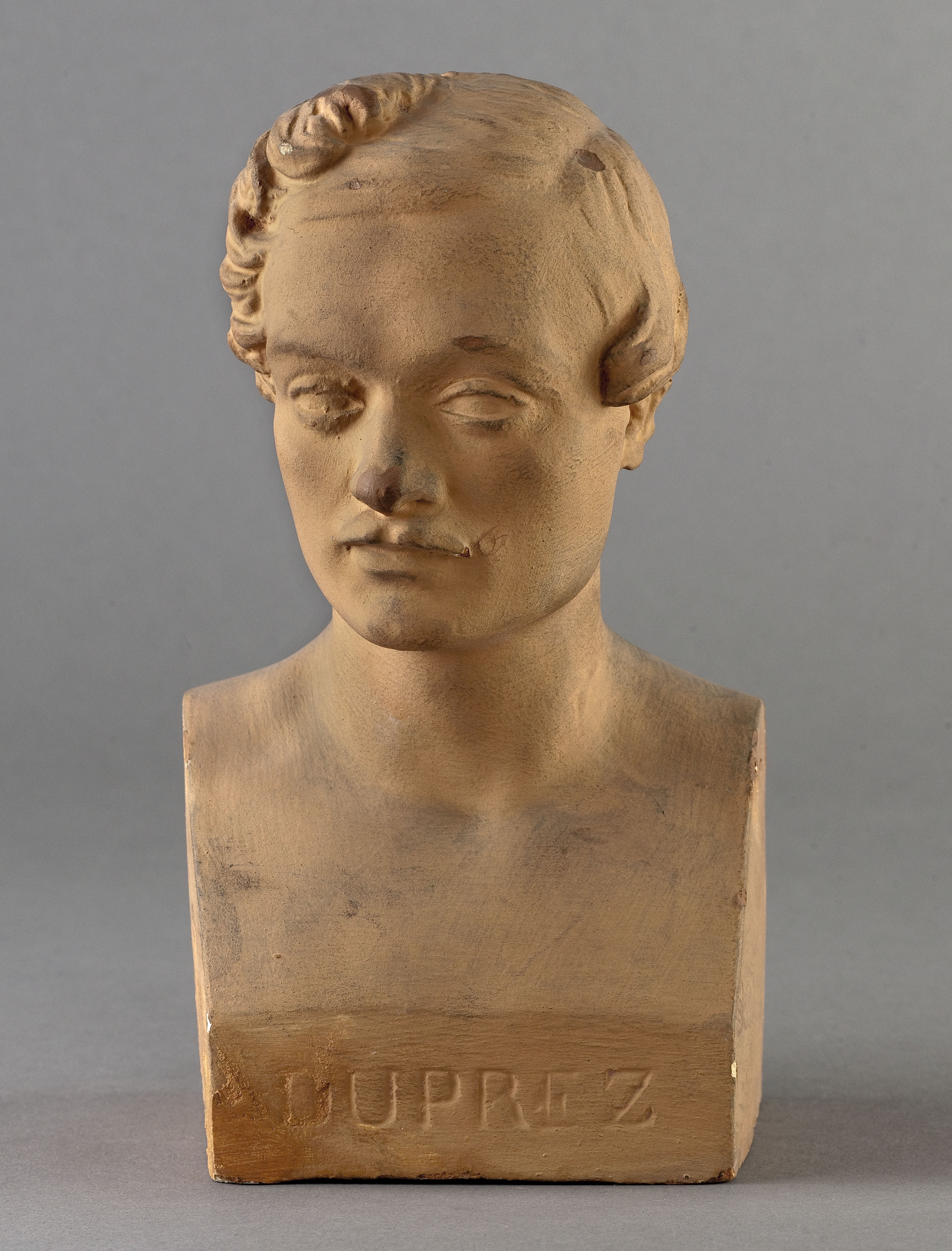 Jean Pierre Dantan, Portrait sérieux du chanteur et compositeur Gilbert-Louis Duprez (1806-1896)