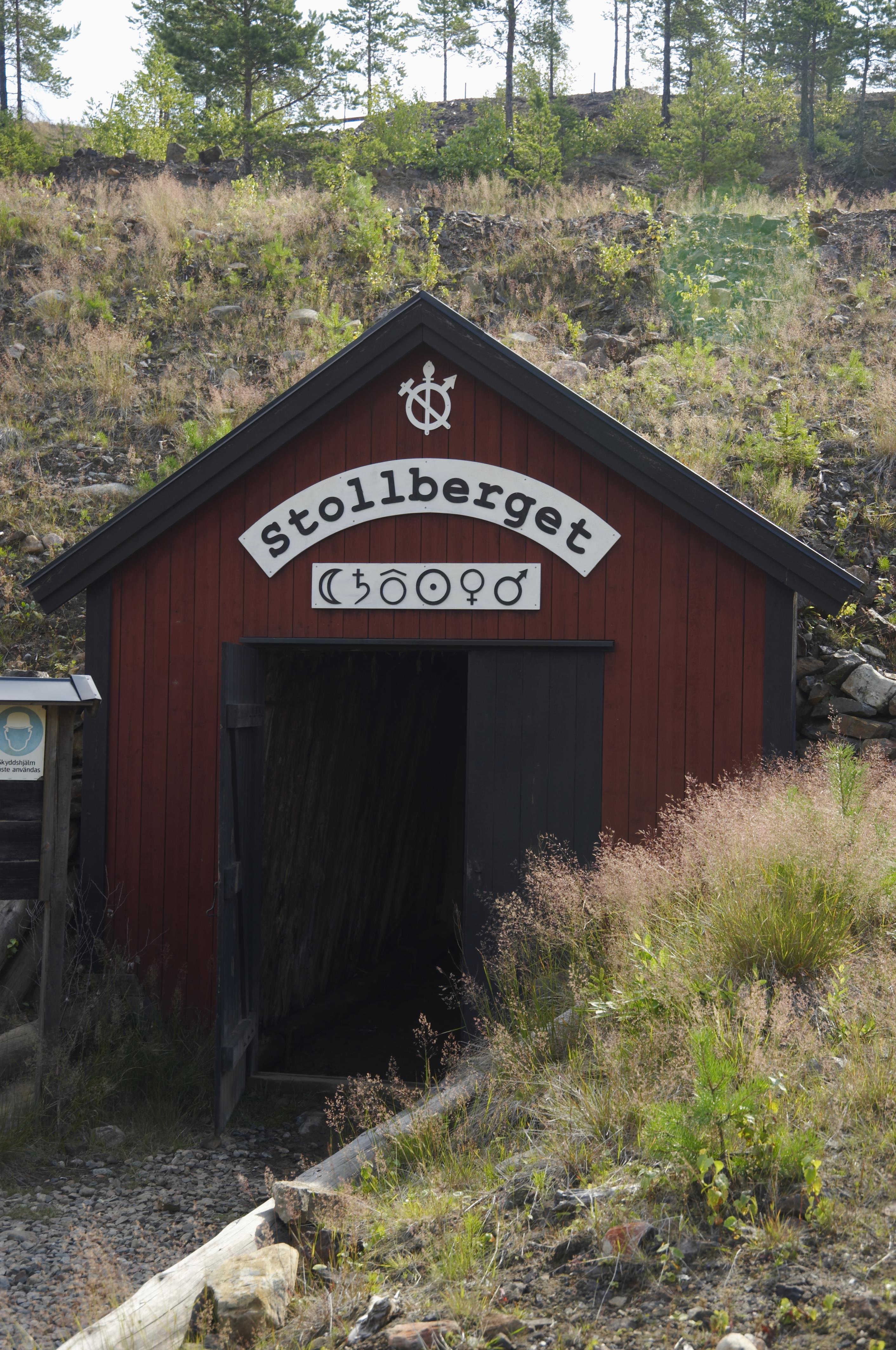Bengt A Lundberg, Stollbergs gruvfält