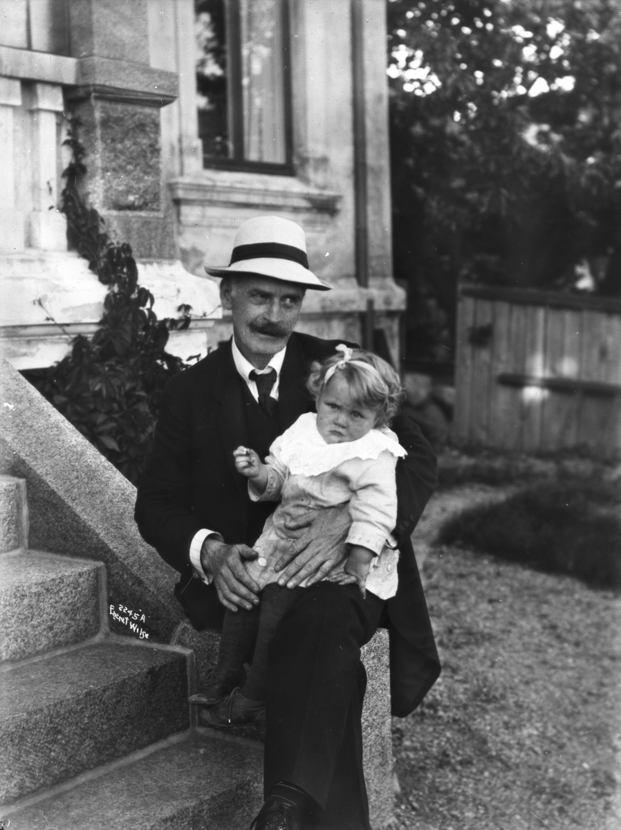 Anders Beer Wilse, Prot: Knut Hamsun med Lillemor 13/7