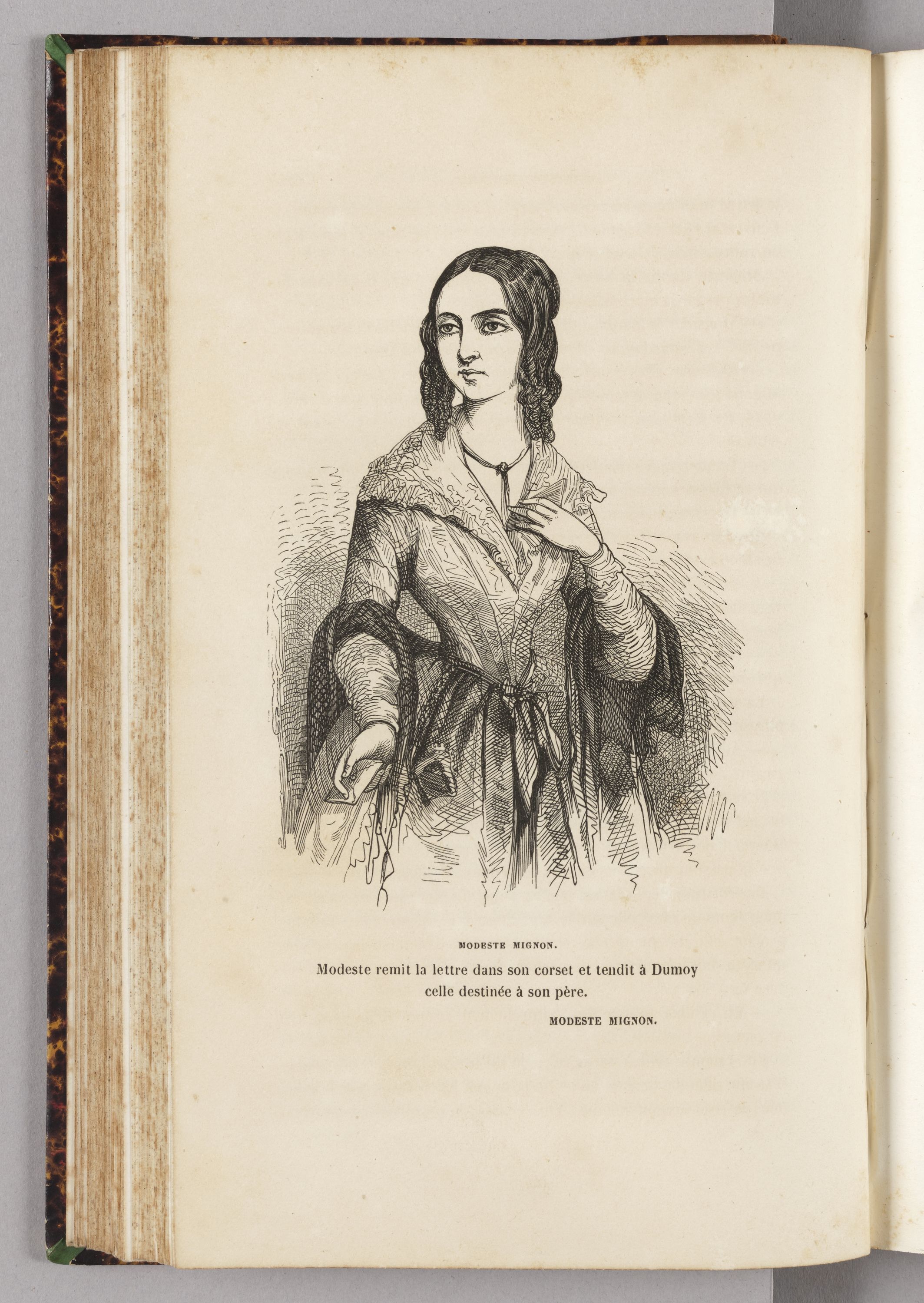Unknown artist, Modeste Mignon