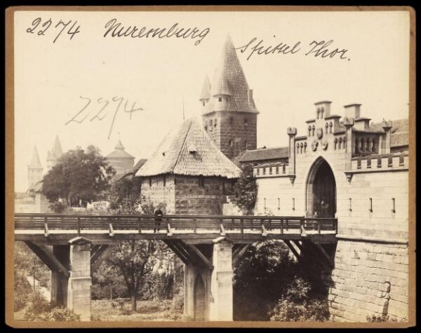 Francis Frith, Nuremburg.  Spittel Thor