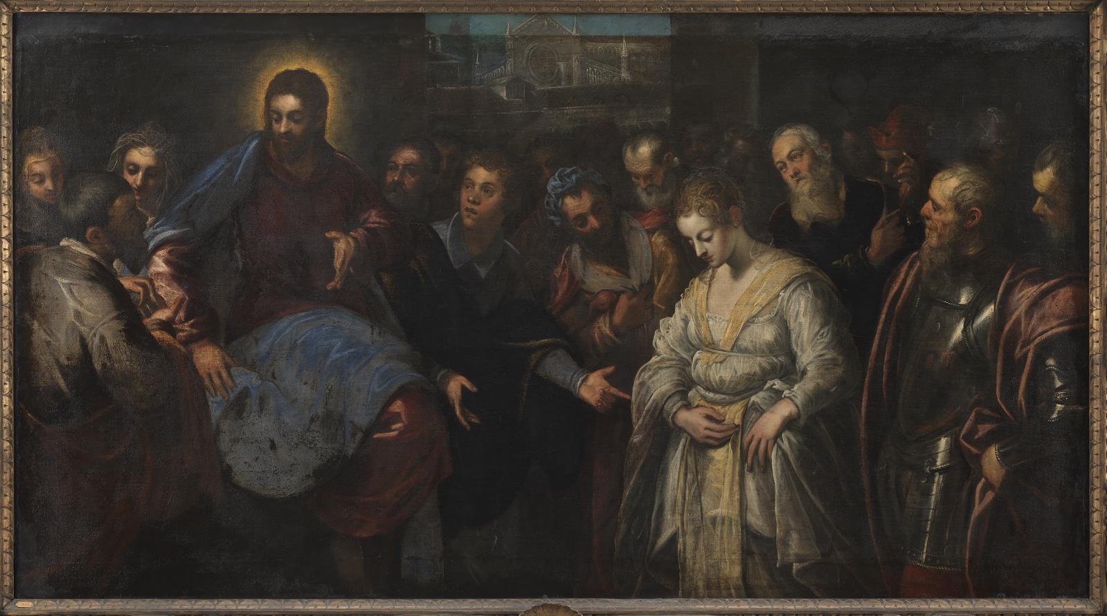 Domenico Tintoretto, Kristus og synderinden