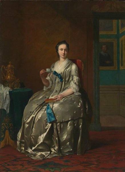 Frans van der Mijn, Portrait of Magtilda Muilman