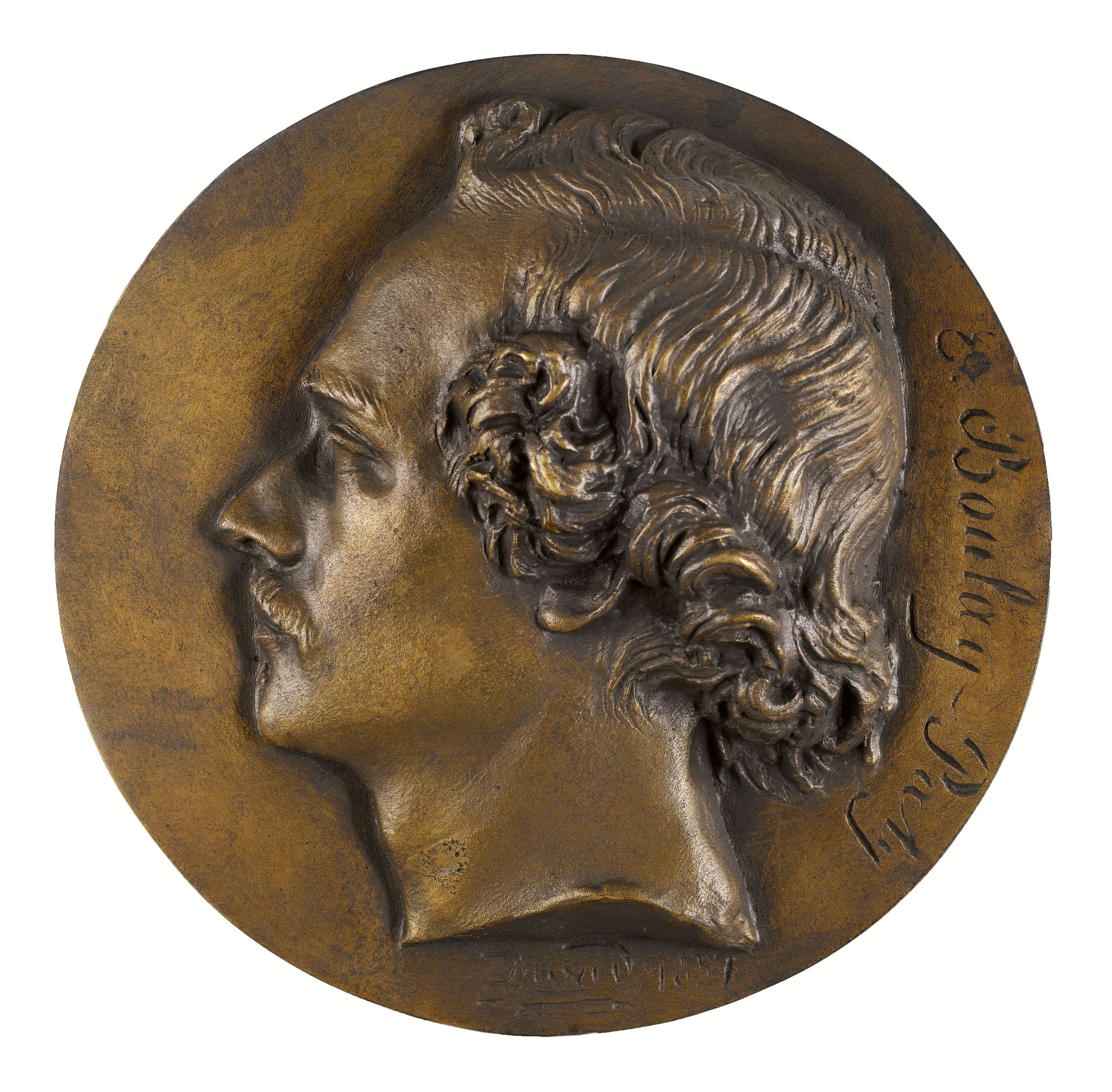 David d'Angers, Portrait d'Evariste-Cyprien-Félix Boulay-Paty (1804-1864), poète