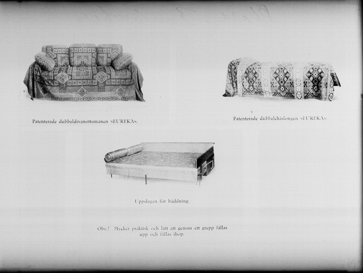 Skötsner-Edhlund, Reprophotography - furniture catalog, Uppland