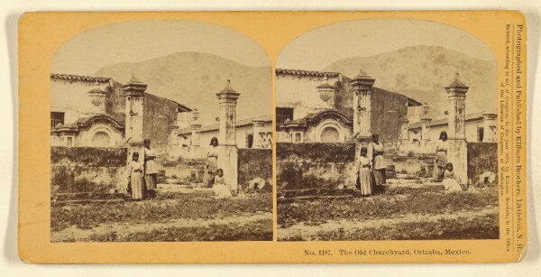 Benjamin West Kilburn, The Old Churchyard, Orizaba. Mexico.