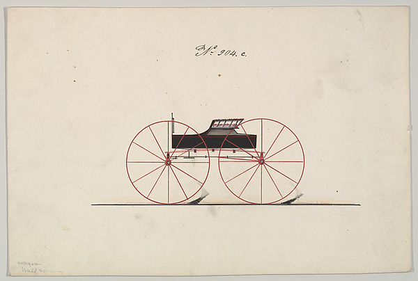 Brewster & Co., Design for Wagon, no. 904c