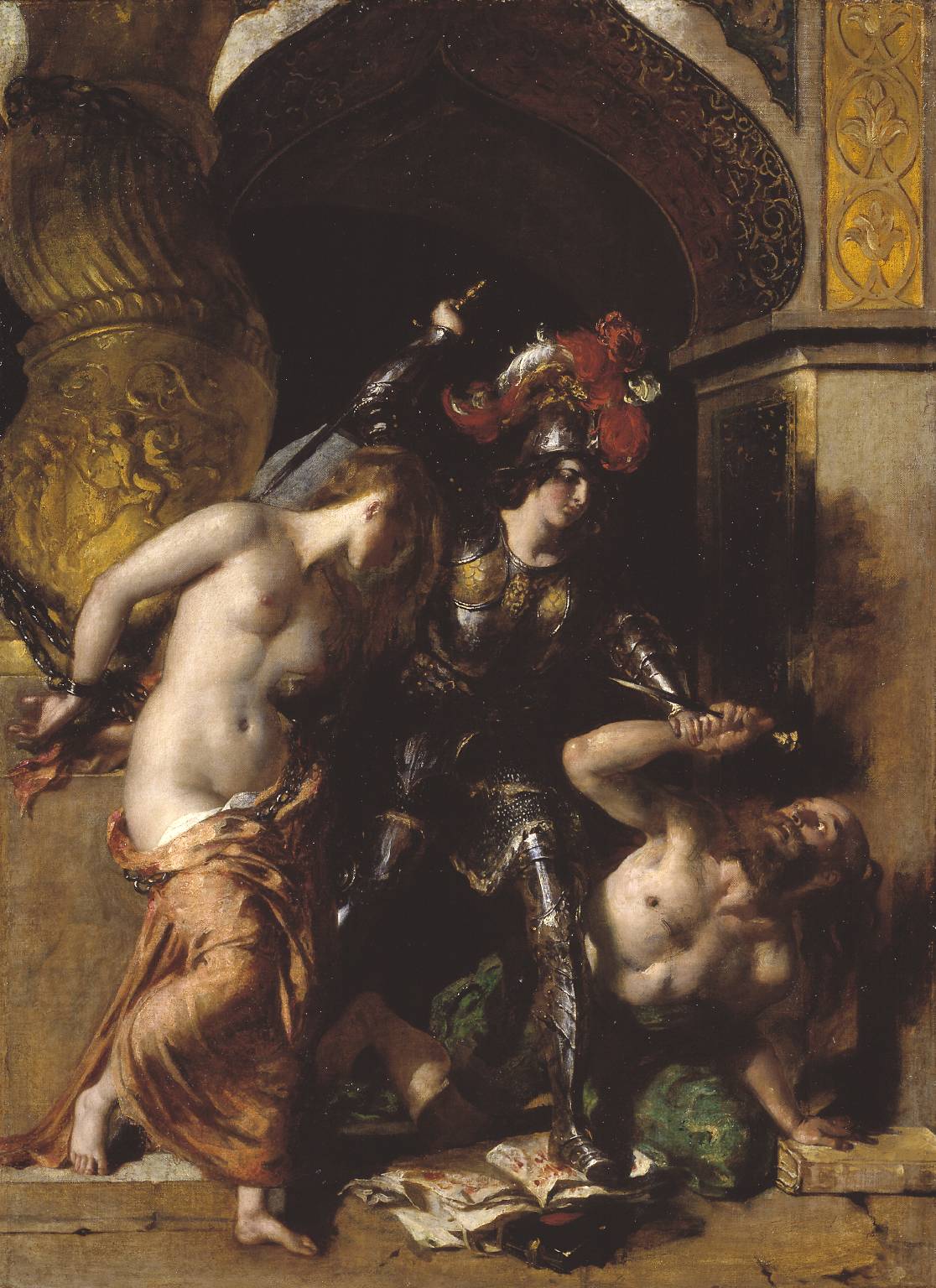 William Etty, Britomart Redeems Faire Amoret