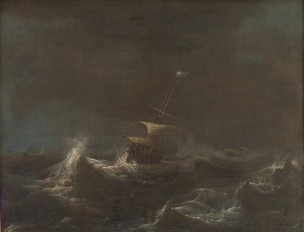 Ludolf Bakhuizen, En storm