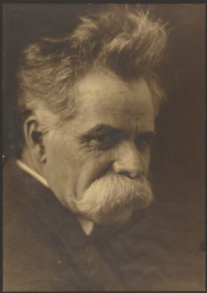 Louis Fleckenstein, [Portrait of a Man with Large Moustache]